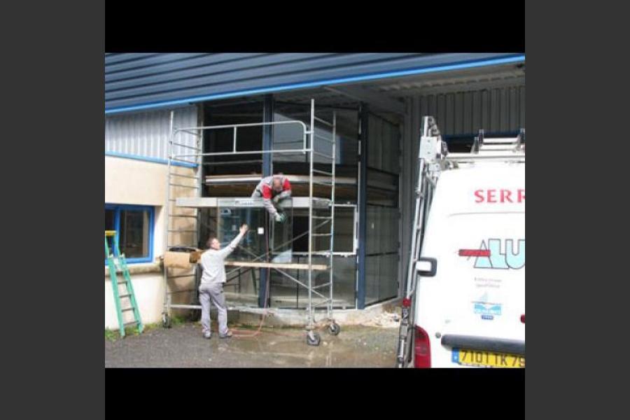 Atelier - rÃ©novation bÃ¢timent menuiseries aluminium niort 