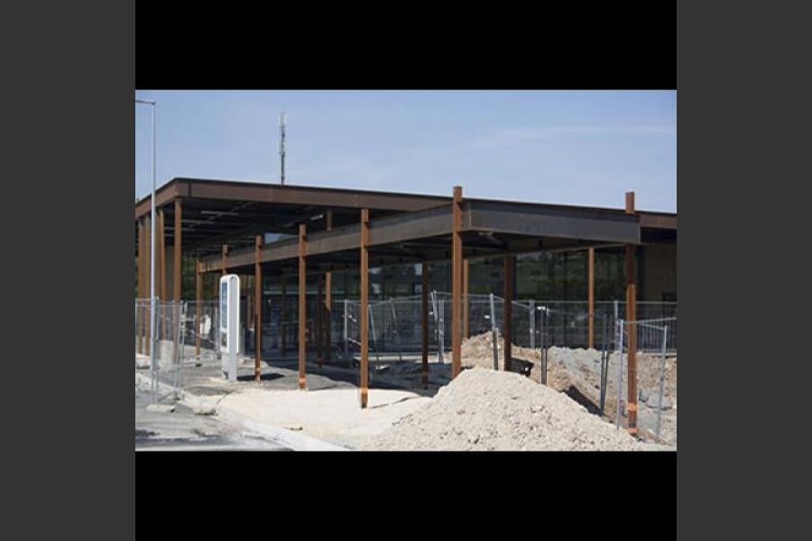 Chantier station autoroute poitiers