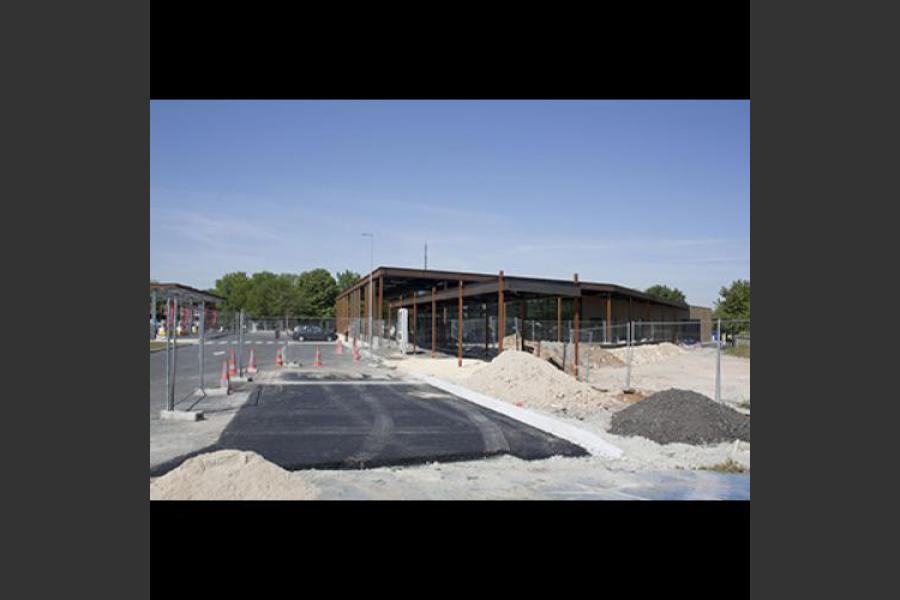 Chantier station autoroute poitou charentes 